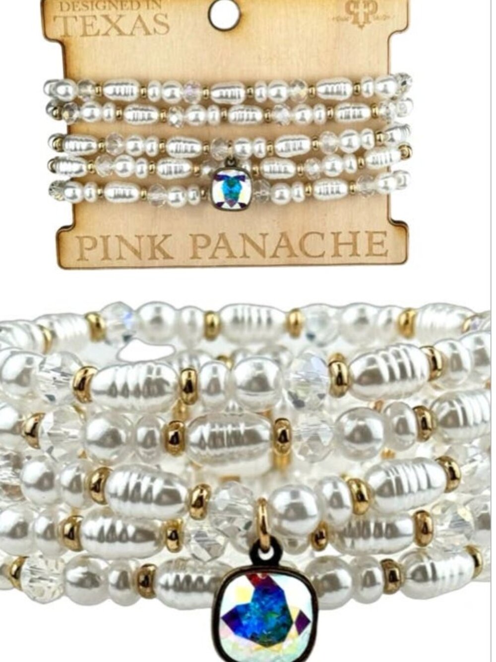 Cream Pearl Stack